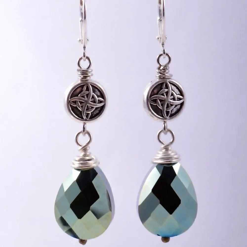 Silver Celtic Knot Earrings